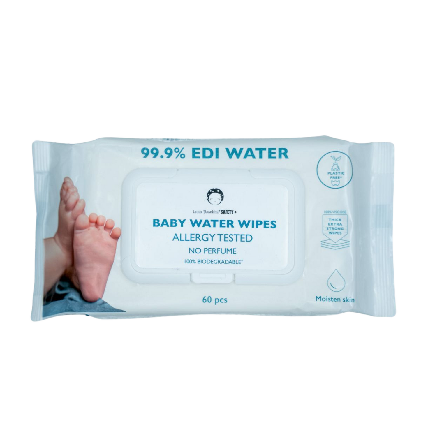 Aqua Water Wipes 4 x 50 pack