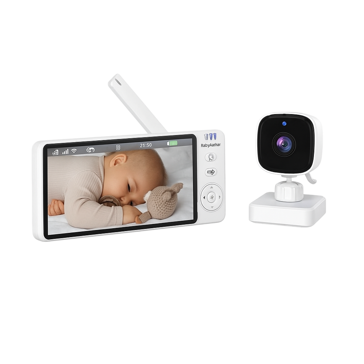 Babymonitor 5.0 Pro med biltillbehör