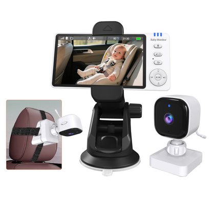 Babymonitor 5.0 Pro med biltillbehör