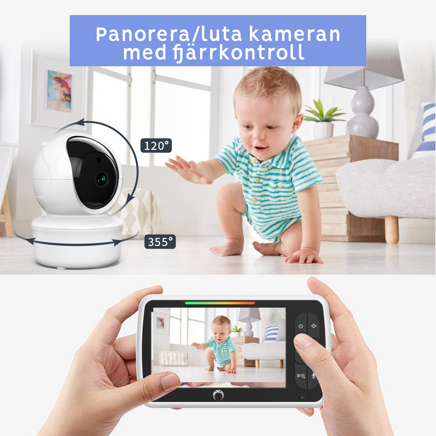 Babymonitor 5" Prestige