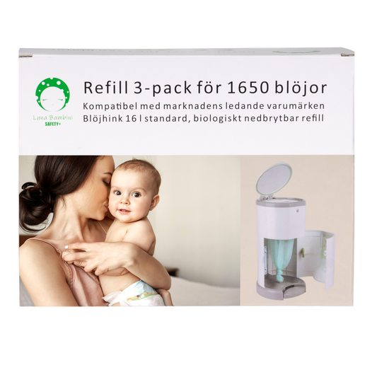Blöjhink - Refill 3-pack (1650 blöjor)